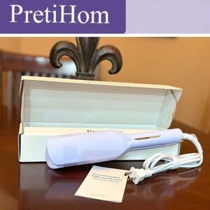 PretiHom - NWOT V-Shaped 20-Second Hair Waver in Lavender. Only Opened for Photo